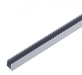 Планка торцевая "П" 4 мм для стеновой панели (алюминий) в Миассе - miass.mebel-74.com | фото