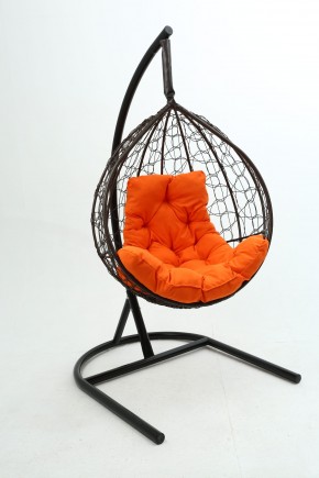 Подвесное кресло Бароло (коричневый/оранжевый) в Миассе - miass.mebel-74.com | фото
