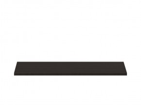 Полка ОРИОН для шкафа широкая, цвет Дуб Венге в Миассе - miass.mebel-74.com | фото