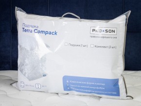 PROxSON Комплект подушек Terra Compack (Микрофибра Полотно) 50x70 в Миассе - miass.mebel-74.com | фото