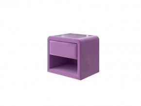 PROxSON Тумба Cube (Ткань: Велюр Shaggy Lilac) 52x41 в Миассе - miass.mebel-74.com | фото