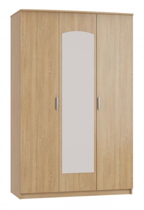 Шкаф 3-х дверный с зеркалом Шк210.1 МС Ирина в Миассе - miass.mebel-74.com | фото
