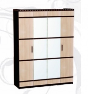 Шкаф 4-х дверный для одежды и белья "Ольга-13" в Миассе - miass.mebel-74.com | фото