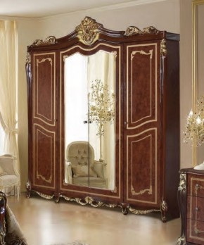 Шкаф 4-х дверный с зеркалами (19.144) Джоконда в Миассе - miass.mebel-74.com | фото
