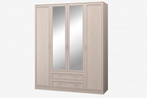 ВЕРОНА-СП Шкаф 4-х дверный с зеркалом и ящиками в Миассе - miass.mebel-74.com | фото
