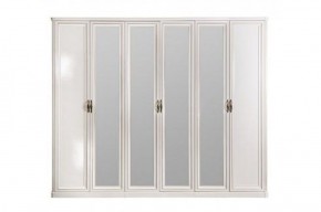Шкаф 6-ти ств (2+2+2) с зеркалами Натали (комплект) в Миассе - miass.mebel-74.com | фото