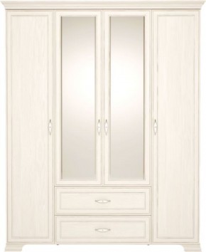 Шкаф для одежды 4-х дверный с зеркалом Венеция 2 бодега в Миассе - miass.mebel-74.com | фото