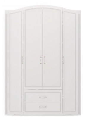 Шкаф для одежды 4-х дв.с ящиками Виктория 2  без зеркал в Миассе - miass.mebel-74.com | фото