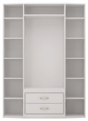 Шкаф для одежды 4-х дв.с ящиками Виктория 2  с зеркалами в Миассе - miass.mebel-74.com | фото