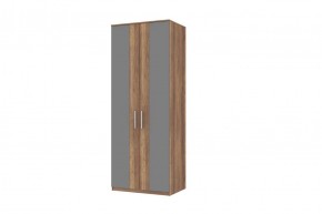 Шкаф для одежды Джолин ПМ 245.02, дуб каньон/графит без зеркала в Миассе - miass.mebel-74.com | фото
