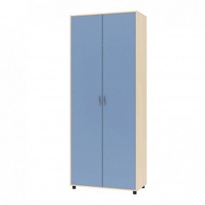 Шкаф для одежды Дельта-2 Дуб молочный/Голубой в Миассе - miass.mebel-74.com | фото