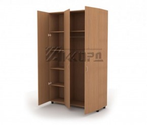 Шкаф комбинированный для одежды ШГ 84.3 (1200*620*1800) в Миассе - miass.mebel-74.com | фото