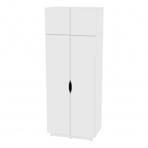 Шкаф "Аврора (H36)" (Белый) в Миассе - miass.mebel-74.com | фото