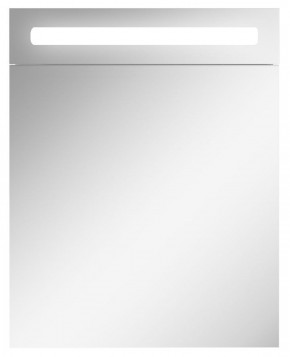Шкаф-зеркало Аврора 55 левый с подсветкой LED Домино (DV8003HZ) в Миассе - miass.mebel-74.com | фото