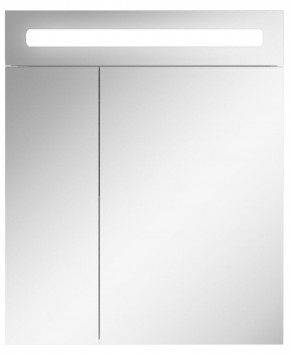 Шкаф-зеркало Аврора 60 с подсветкой LED Домино (DV8005HZ) в Миассе - miass.mebel-74.com | фото