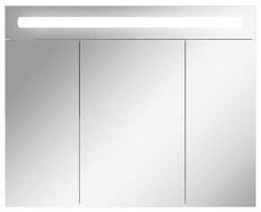Шкаф-зеркало Аврора 90 с подсветкой LED Домино (DV8011HZ) в Миассе - miass.mebel-74.com | фото