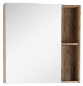 Шкаф-зеркало Craft 70 левый/правый Домино (DCr2213HZ) в Миассе - miass.mebel-74.com | фото