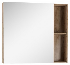 Шкаф-зеркало Craft 80 левый/правый Домино (DCr2204HZ) в Миассе - miass.mebel-74.com | фото