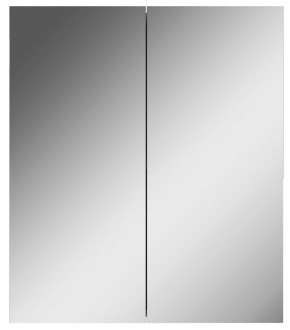 Шкаф-зеркало Норма 60 2 двери АЙСБЕРГ (DA1619HZ) в Миассе - miass.mebel-74.com | фото