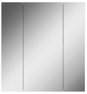 Шкаф-зеркало Норма 65 3 двери АЙСБЕРГ (DA1640HZ) в Миассе - miass.mebel-74.com | фото