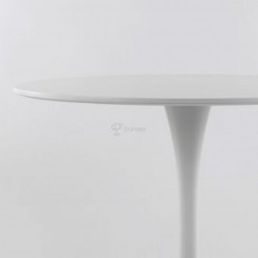 Стол Barneo T-3 Tulip style (RAL9003 белый, D100) в Миассе - miass.mebel-74.com | фото