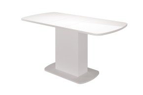 Стол обеденный Соренто 2 раздвижной (Белый) в Миассе - miass.mebel-74.com | фото