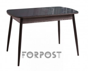 Стол раздвижной со стеклянной столешницей (BLACK, WHITE) в Миассе - miass.mebel-74.com | фото