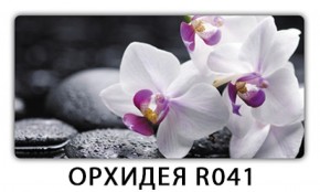 Стол раздвижной Трилогия с фотопечатью Орхидея R041 в Миассе - miass.mebel-74.com | фото