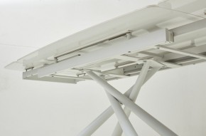 Стол RIVOLI 140 GLOSS LUXURY PANDORA SOLID CERAMIC / WHITE, ®DISAUR в Миассе - miass.mebel-74.com | фото