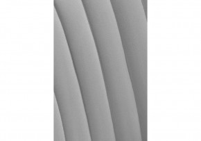 Стул на металлокаркасе Седа крутящийся велюр светло-серый  / черный в Миассе - miass.mebel-74.com | фото