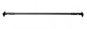Турник раздвижной 1450-1700 цв. черный FLEXTER PROFI в Миассе - miass.mebel-74.com | фото