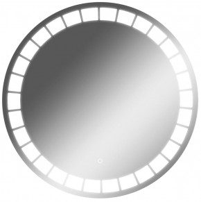 Зеркало Маскат 700х700 с подсветкой Домино (GL7057Z) в Миассе - miass.mebel-74.com | фото