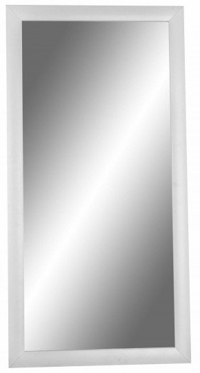 Зеркало МДФ профиль 1200х600 Белый Домино (DM9016Z) в Миассе - miass.mebel-74.com | фото