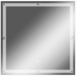 Зеркало Паликир 700х700 с подсветкой Домино (GL7051Z) в Миассе - miass.mebel-74.com | фото