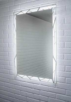 Зеркало Сеул 1000х700 с подсветкой Домино (GL7029Z) в Миассе - miass.mebel-74.com | фото